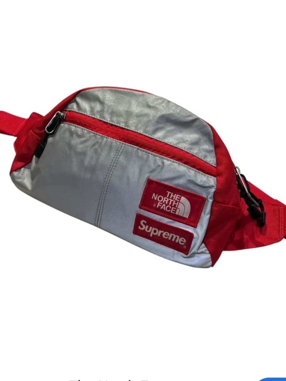 Supreme X NorthFace reflective Roo Lumbar Pack fanny/belt bag